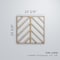 Ekena Millwork Large Genoa Decorative Fretwork Wood Wall Panels, Alder, 23 3/8"W x 23 3/8"H x 3/8"T WALW24X24X0375GNAAL - alternate 4